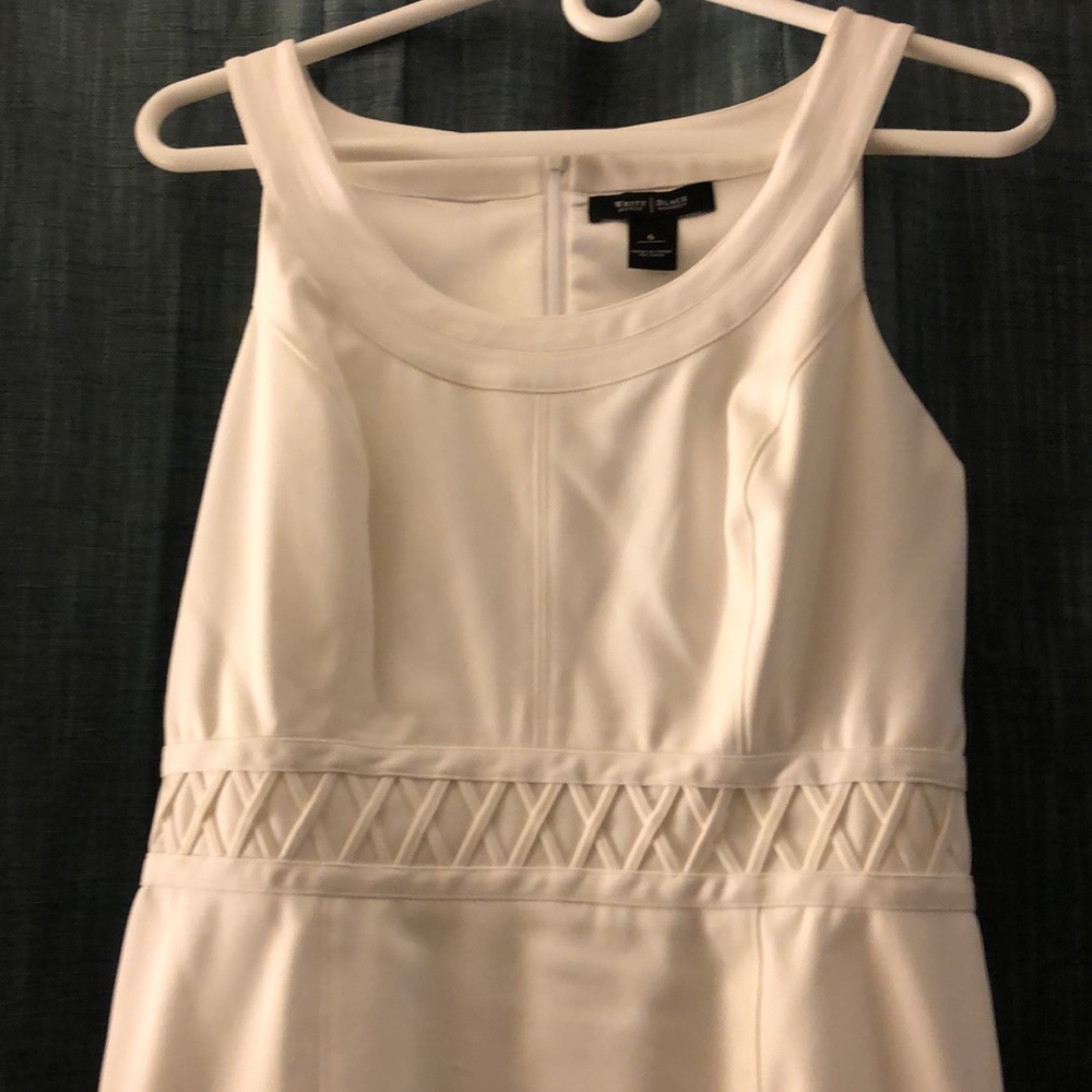 WHBM perfect classy white dress